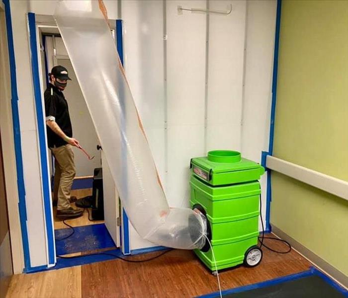 SERVPRO containment